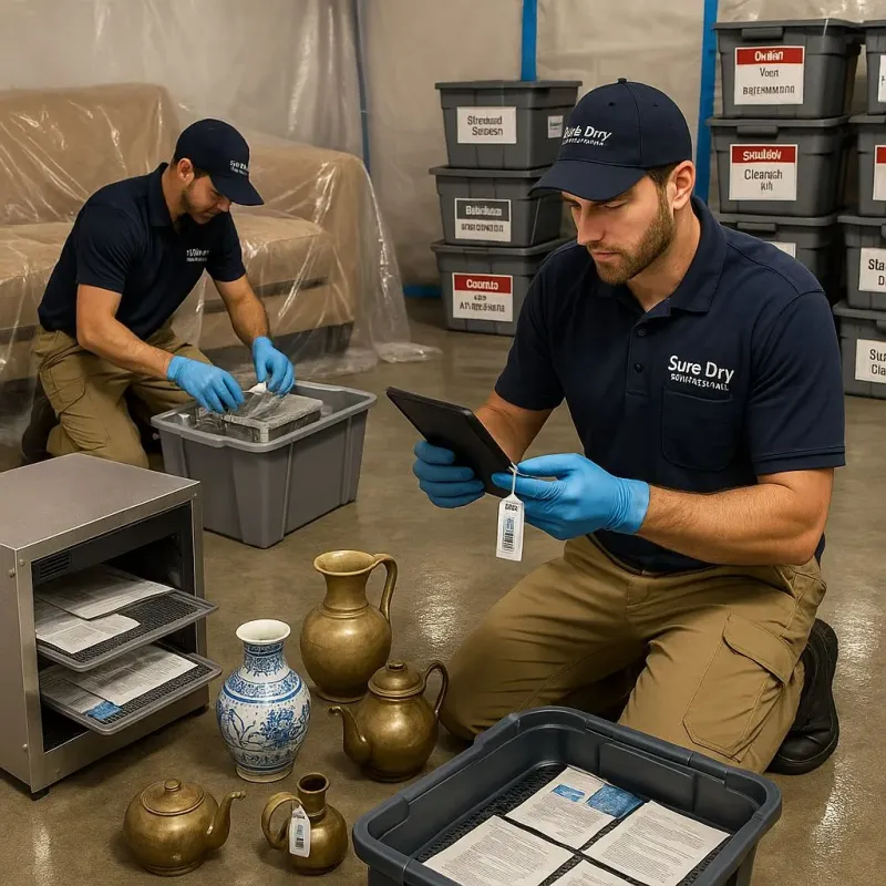 Content Protection and Restoration process in New Franklin, OH