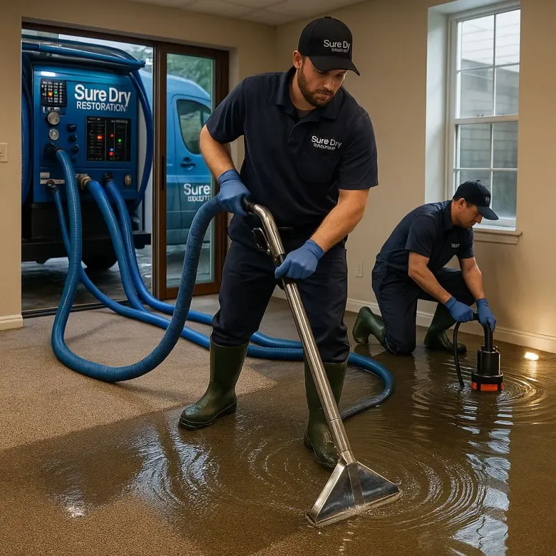Water Extraction and Removal process in New Franklin, OH